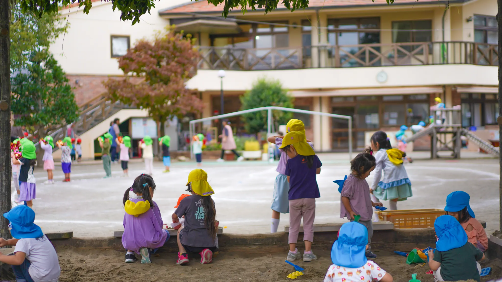 保育園の子どもたち